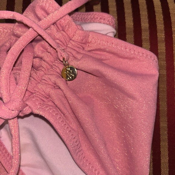 Victoria's Secret Sparkling Pink Bikini Bottom - Picture 8 of 8